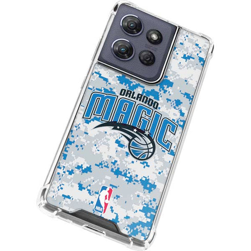 NBA Orlando Magic Digi Camo Moto G Play 5G (2025) Clear Case